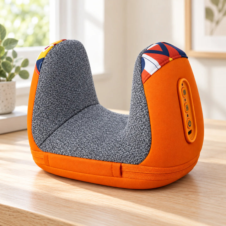 Rechargeable Heated Wrist Massage Cradle — Orange