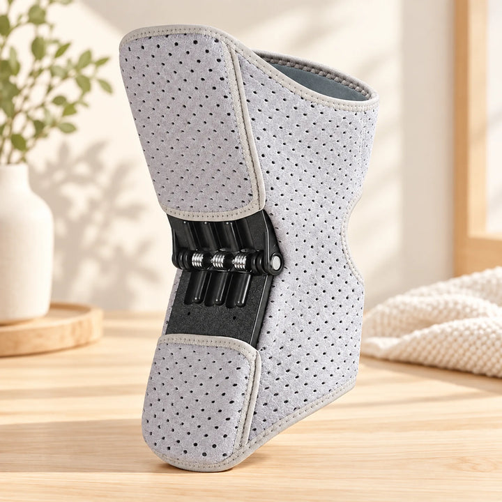 Spring-panel knee support — Gray single