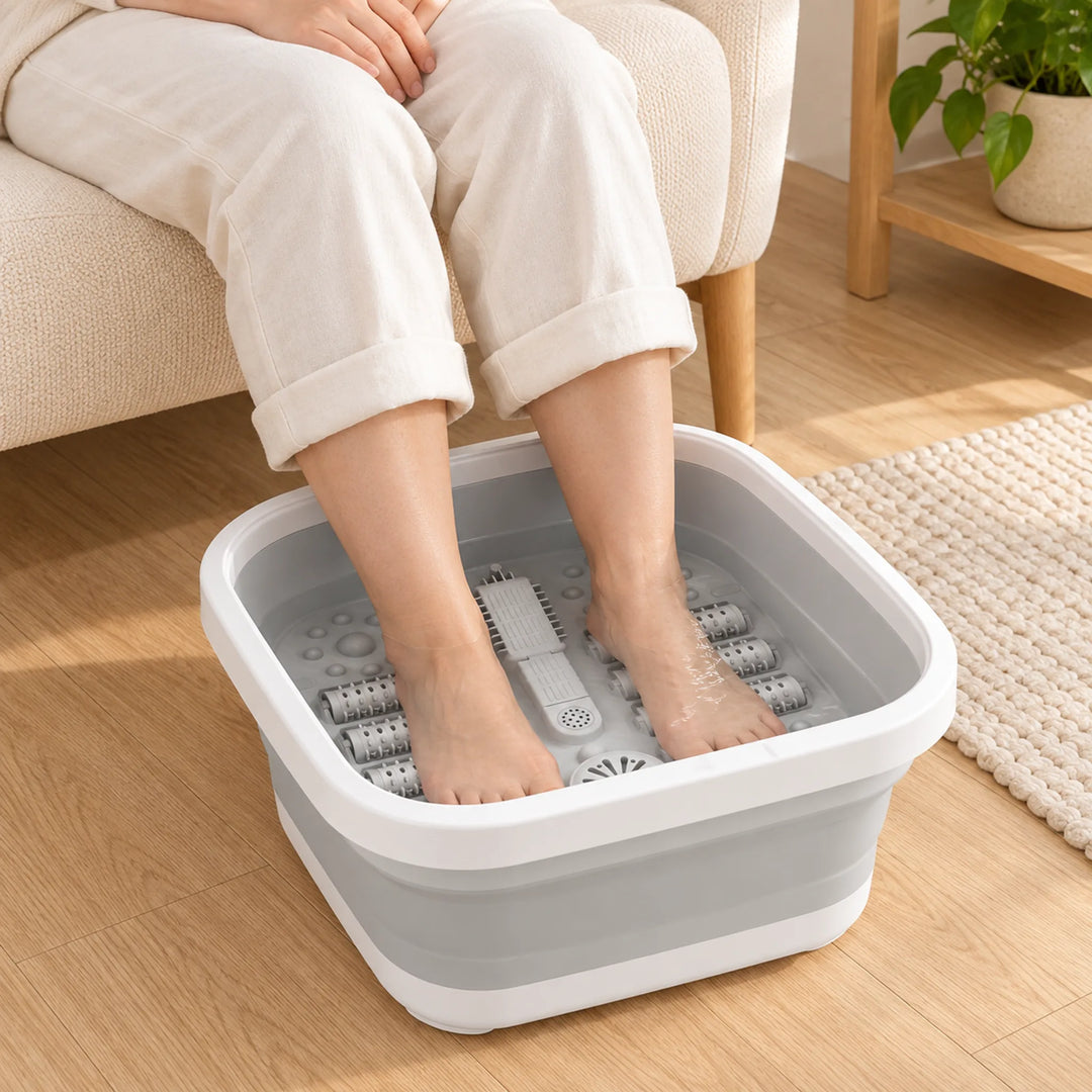 Foldable Heated Foot Spa — routine