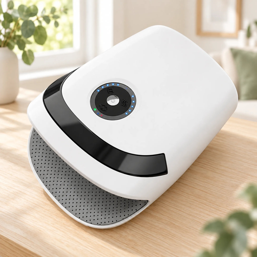Rechargeable Hand Massager with Heat & Vibration — product view