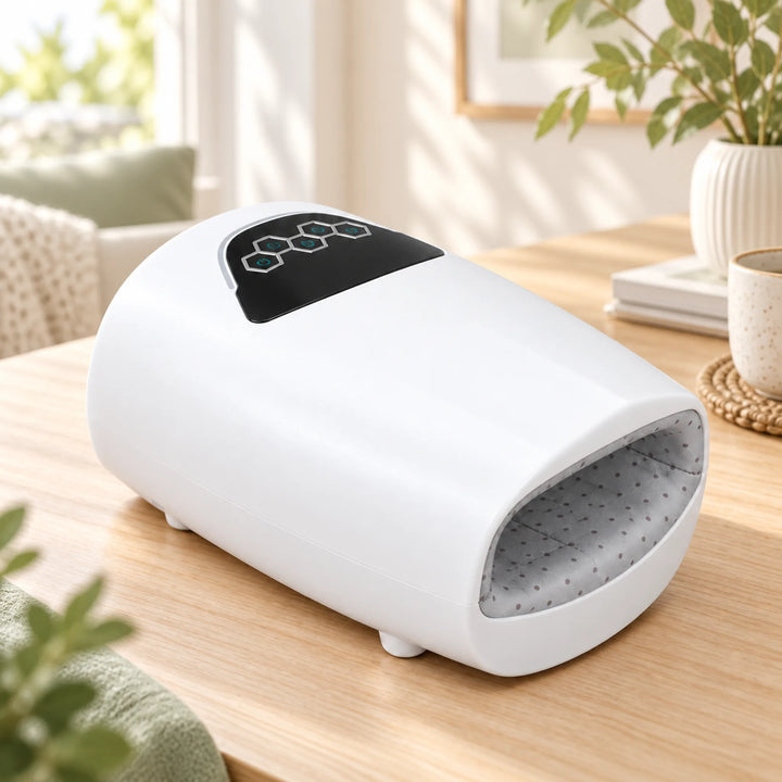 Rechargeable Heat &amp; Compression Hand Massager — detail