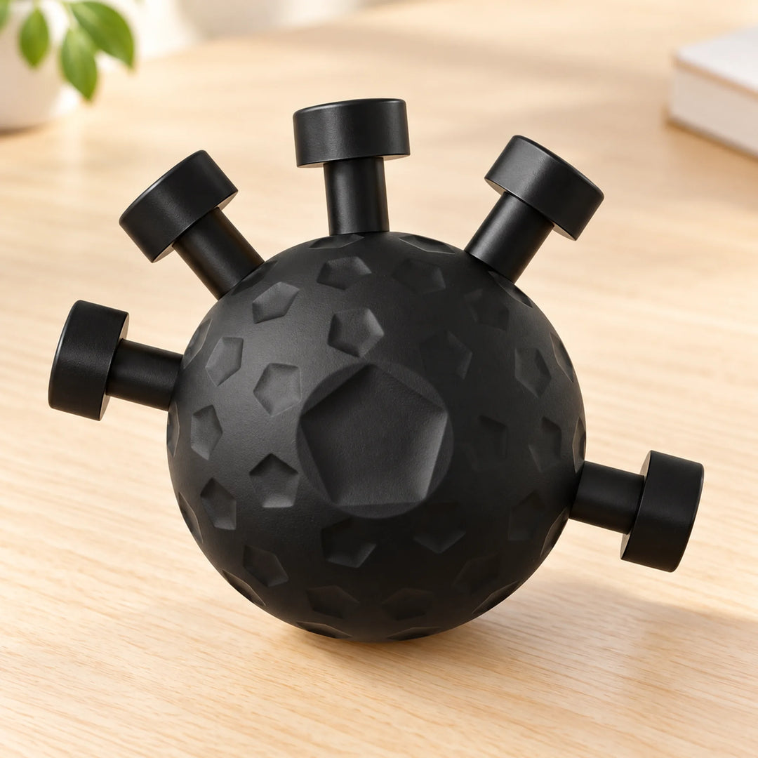Five-Button Finger Exercise Ball