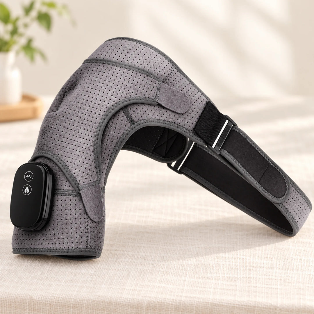 Shoulder wrap — controller and fastening