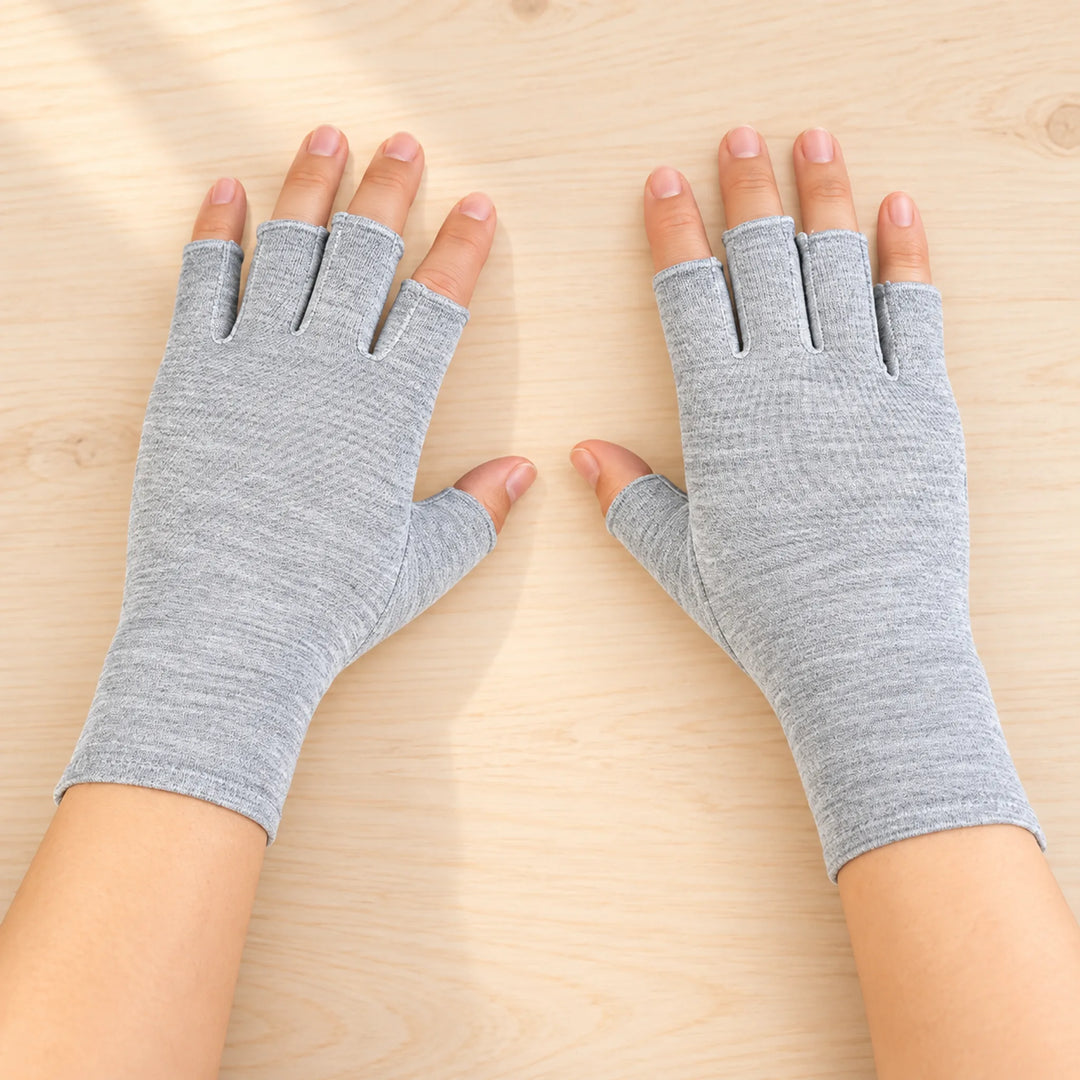 Fingerless Compression Gloves