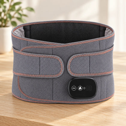 Rechargeable Heated Waist Wrap with Vibration