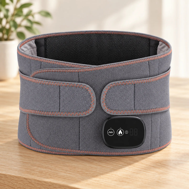 Rechargeable Heated Waist Wrap with Vibration — product view