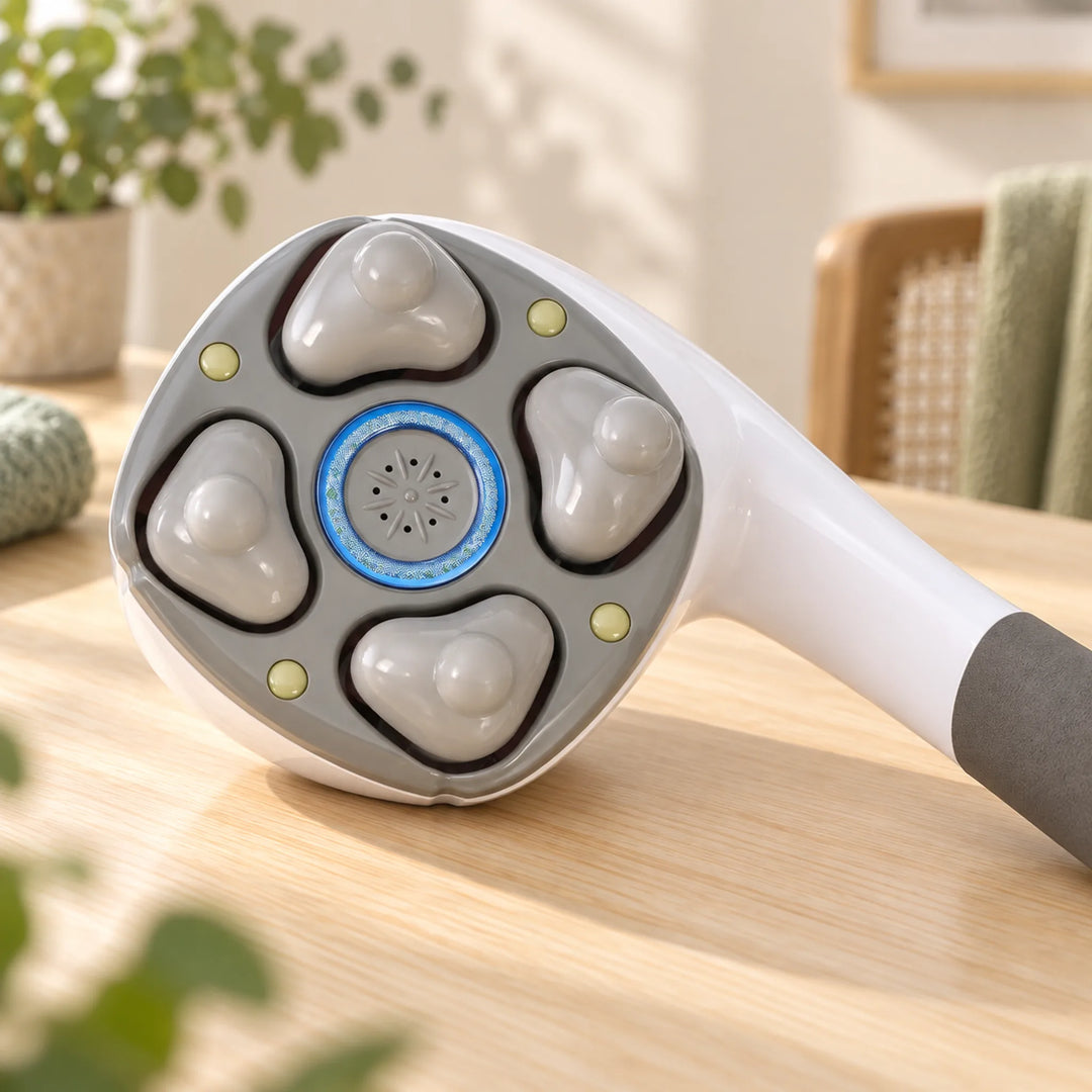 Long-Handle Electric Massager with Heat — detail