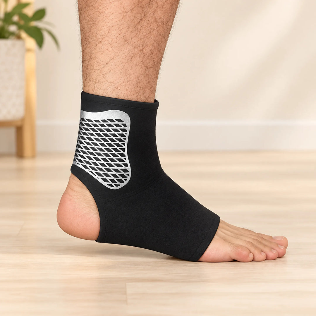 Open-Heel Ankle Support Wrap