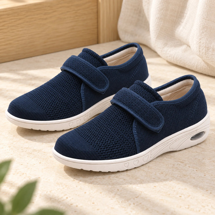 Adjustable Mesh Comfort Shoes — blue
