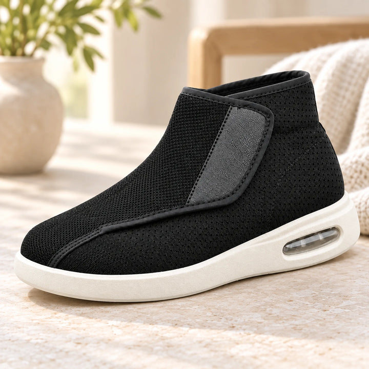 Ankle-High Wrap Comfort Shoes — detail