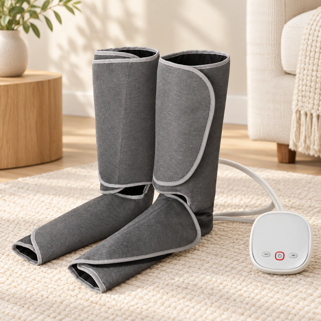 Calf &amp; Foot Air-Compression Massage Set — construction detail