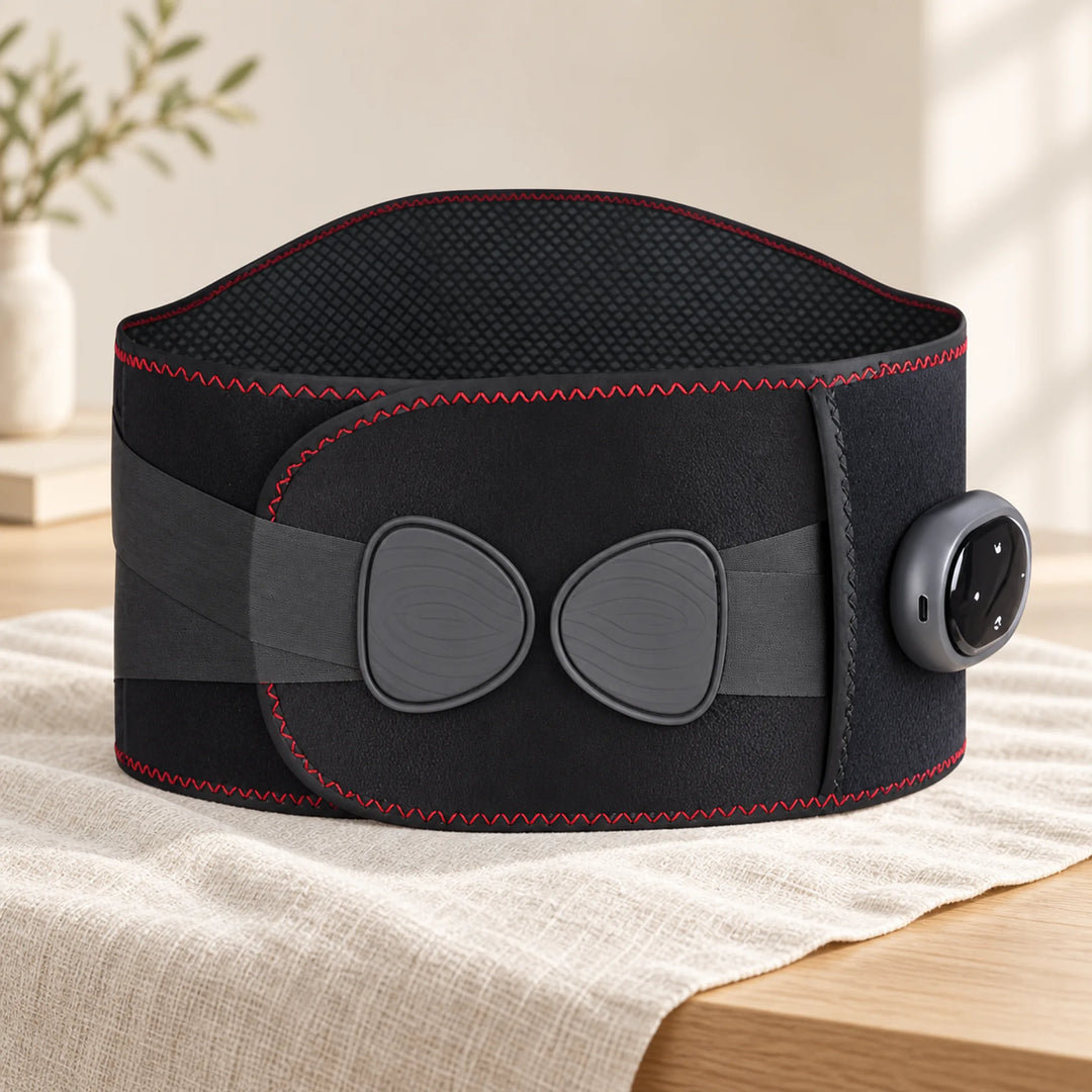 Rechargeable Heat & Vibration Waist Belt — product view