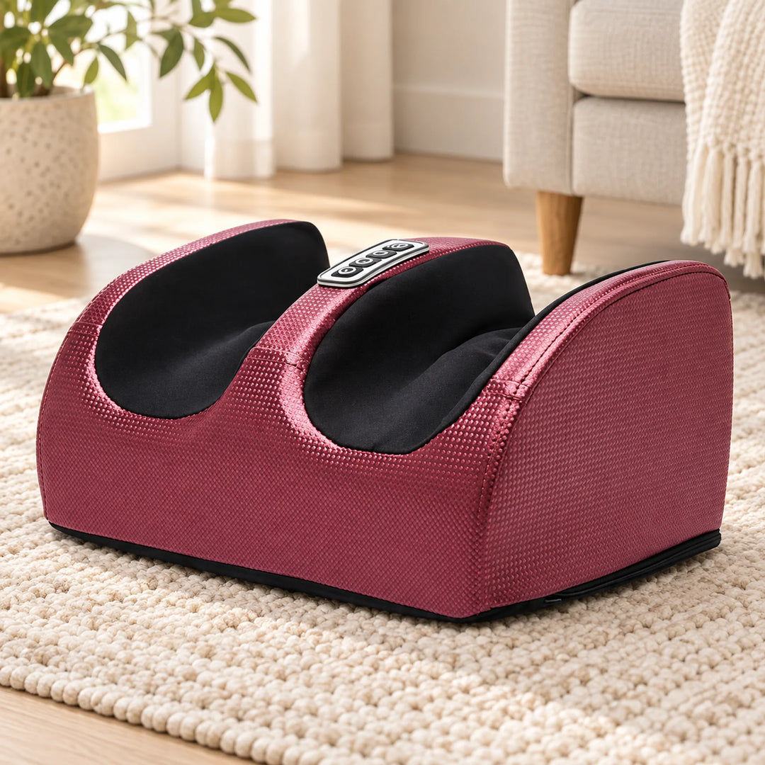 Shiatsu Kneading Foot Massager — red