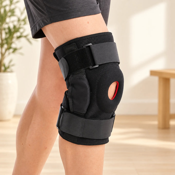 Wraparound Open-Knee Support Brace