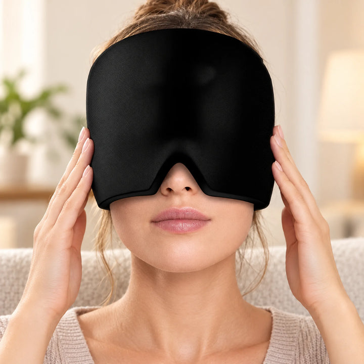 Reusable Cooling Gel Head Wrap — detail