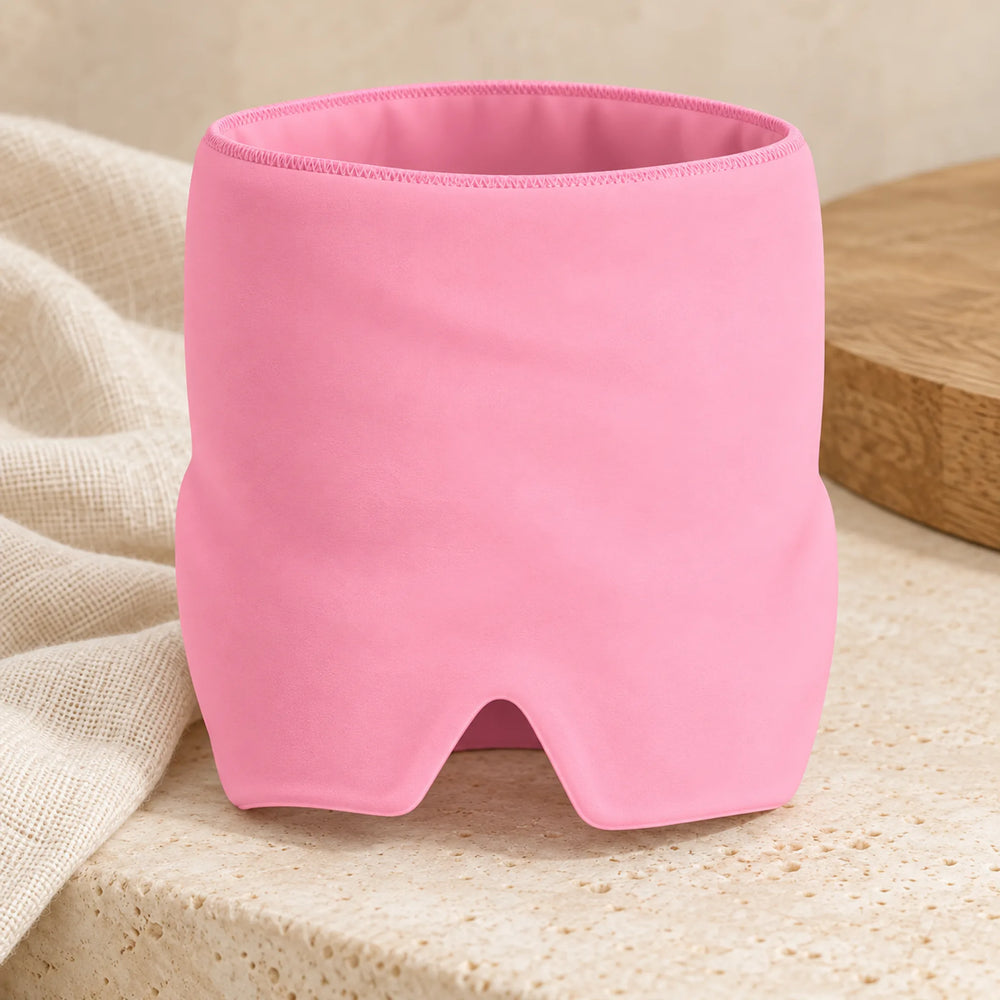 Reusable Cooling Gel Head Wrap — pink