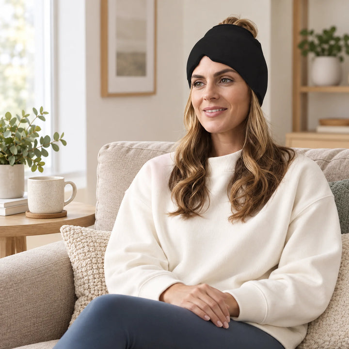 Reusable Cooling Gel Head Wrap — routine