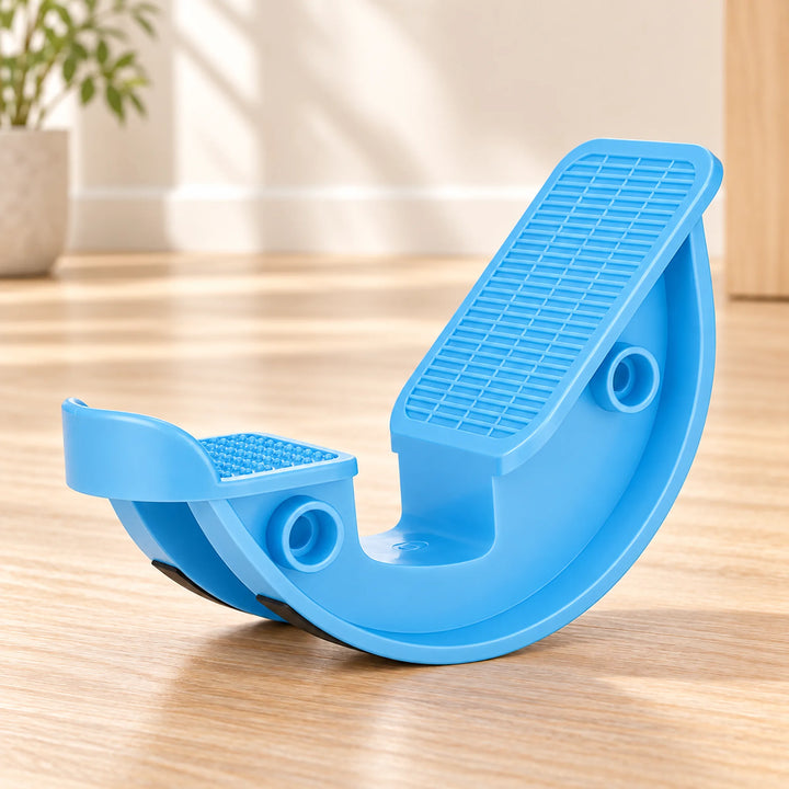 Manual Foot Rocker for Calf Stretching — blue