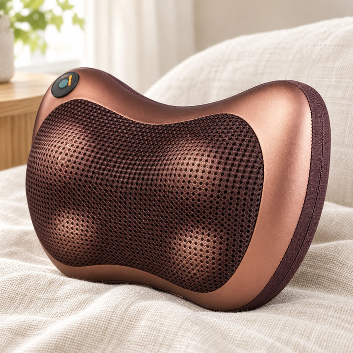 Compact Shiatsu Massage Pillow with Heat — construction detail