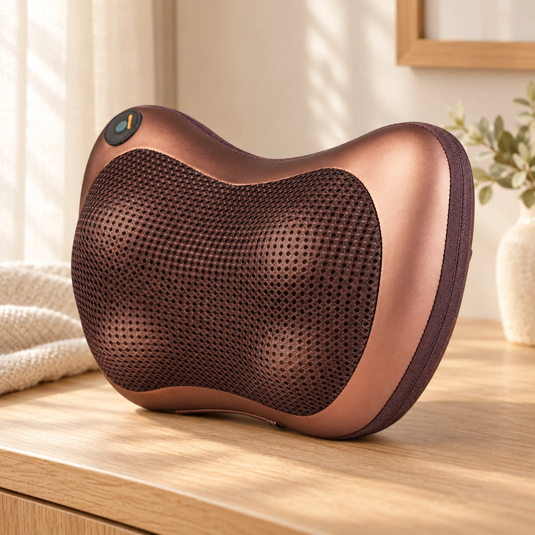 Compact Shiatsu Massage Pillow with Heat — product view