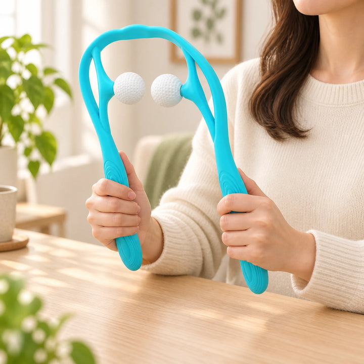 Dual-Ball Manual Massage Tool — routine