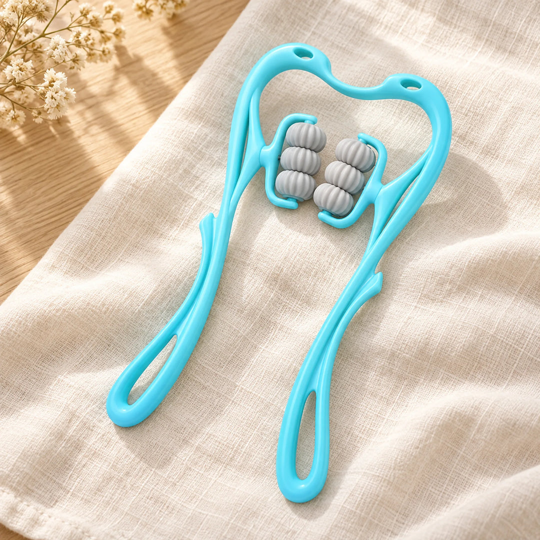 Six-Roller Manual Massage Tool — product view
