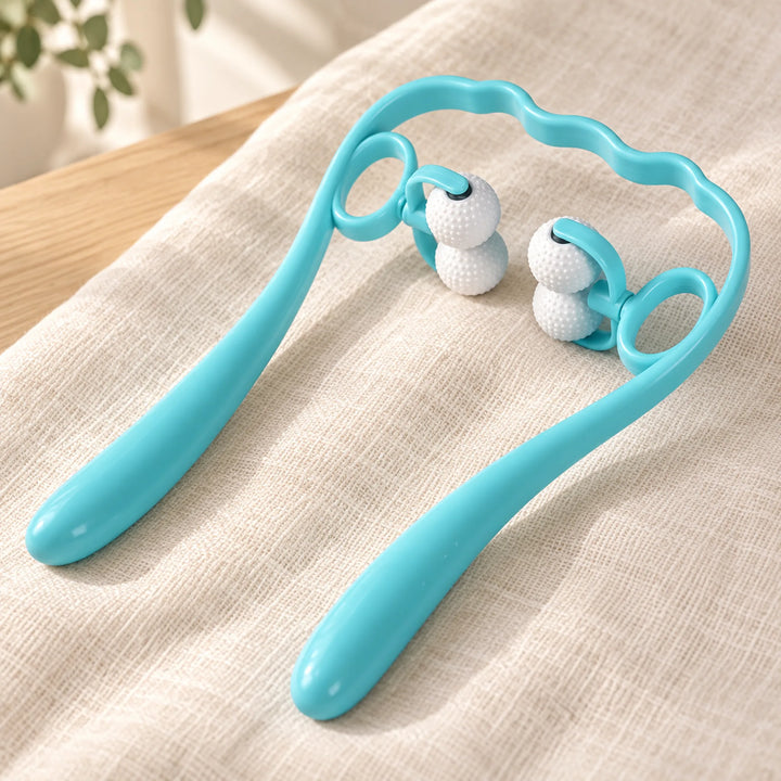 Four-Ball Manual Massage Tool — construction detail