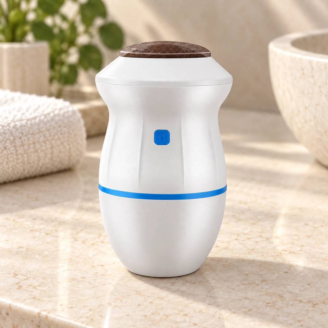 Palm-Size Electric Foot File — Blue option