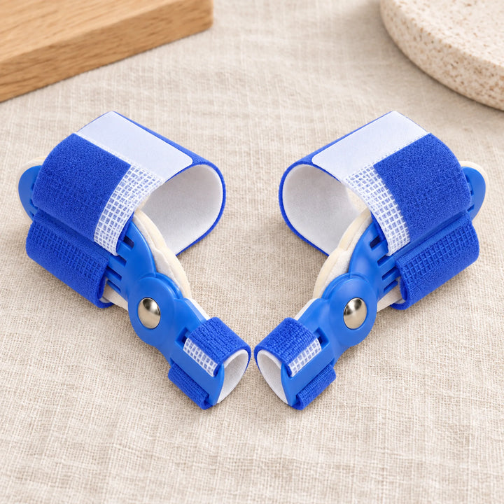 Hinged Big-Toe Support — 1 Pair — blue pair