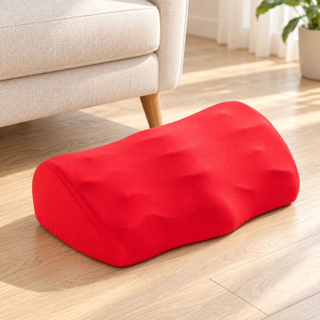 Contoured Footrest Cushion — candy apple