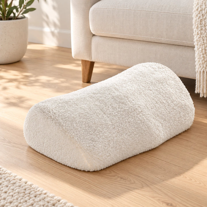 Contoured Footrest Cushion — cloud sherpa