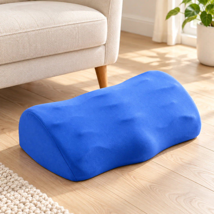 Contoured Footrest Cushion — cobalt blue