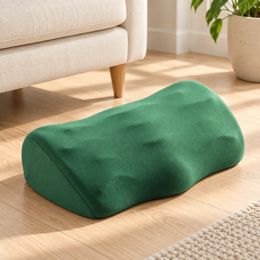 Contoured Footrest Cushion — forest green