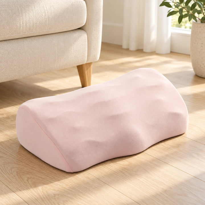 Contoured Footrest Cushion — light pink