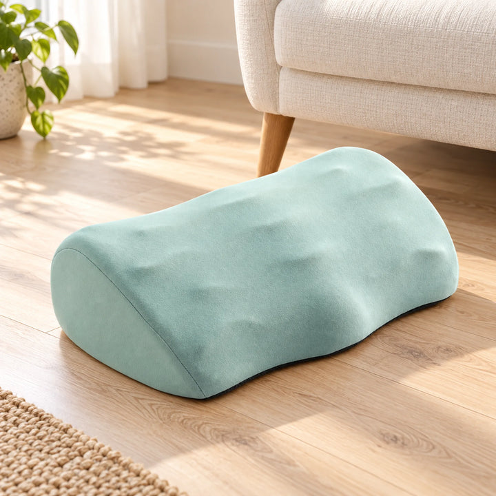 Contoured Footrest Cushion — wellness green