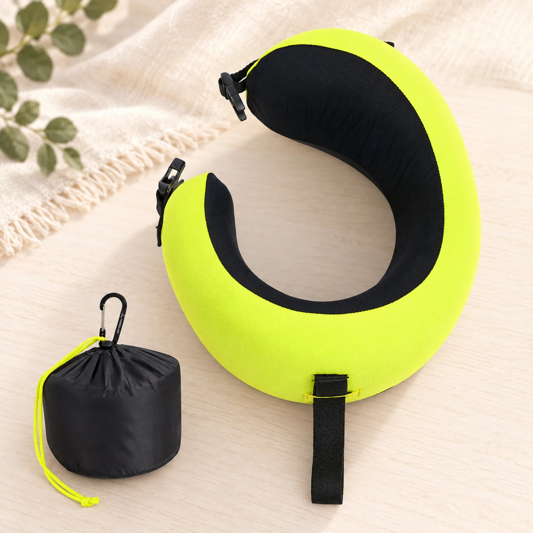 Wraparound travel neck pillow — Medium / Spark