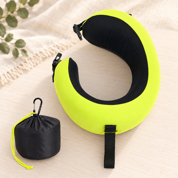 Wraparound travel neck pillow — Medium / Spark