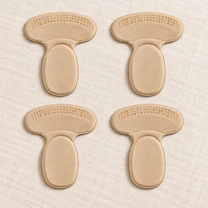 T-Shape Cushion Heel Liners — two pairs