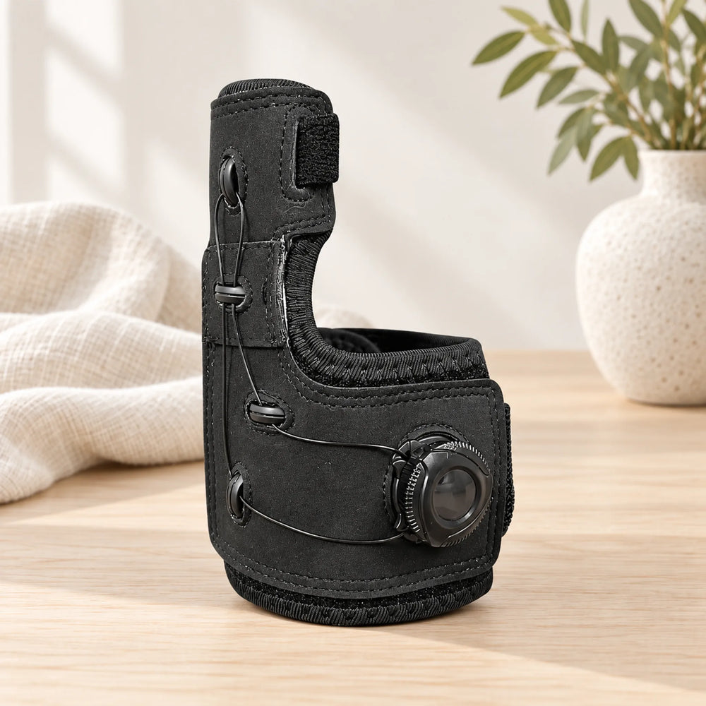 Dial-Adjustable Big-Toe Support — right-foot option