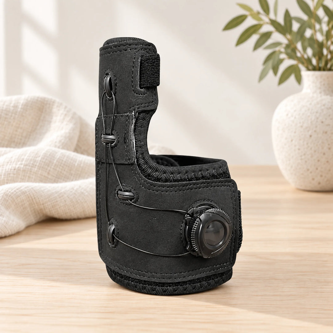 Dial-Adjustable Big-Toe Support — right-foot option