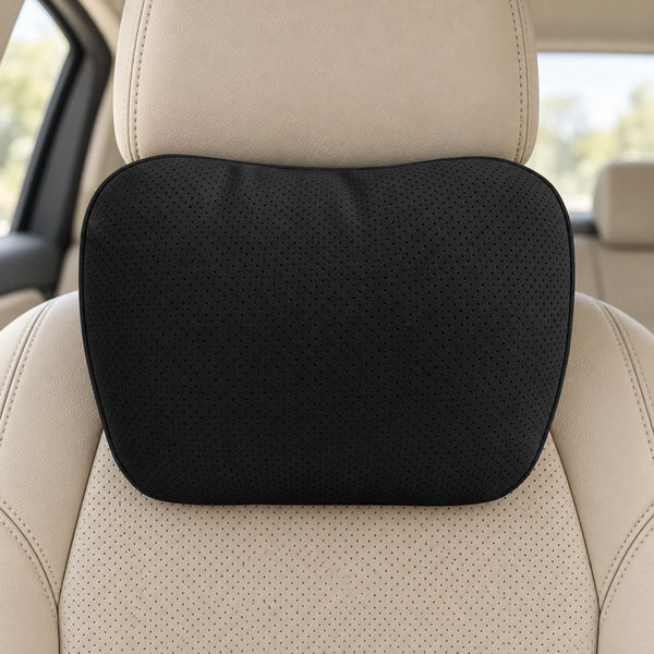 Perforated Car Headrest & Lumbar Cushions