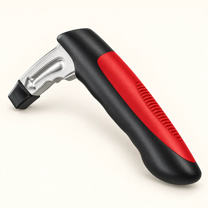 Portable Car Door Assist Handle — Red