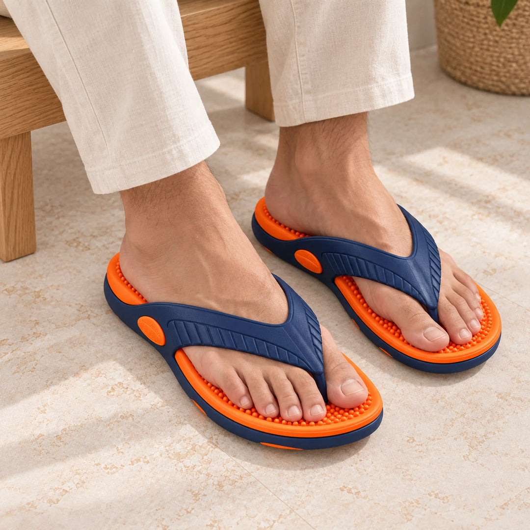 Textured Massage Thong Sandals — routine