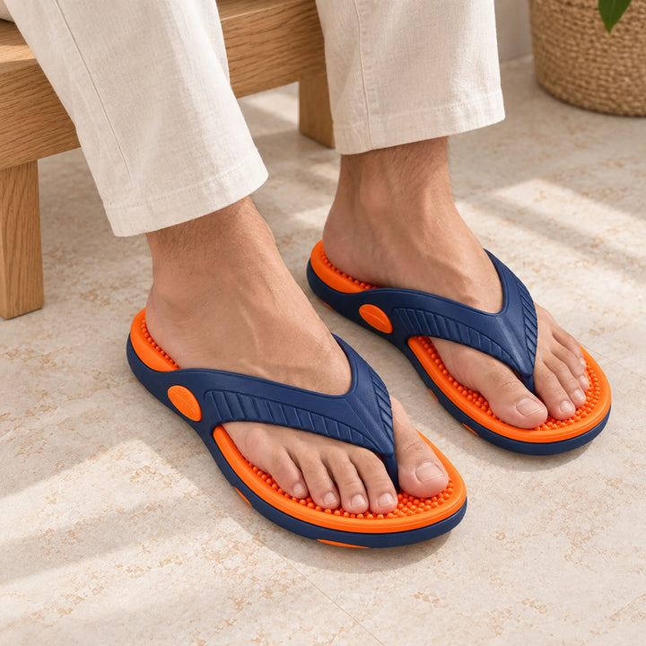 Textured Massage Thong Sandals — routine