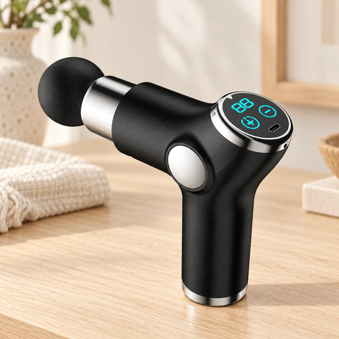 Compact Massage Gun — lcd black