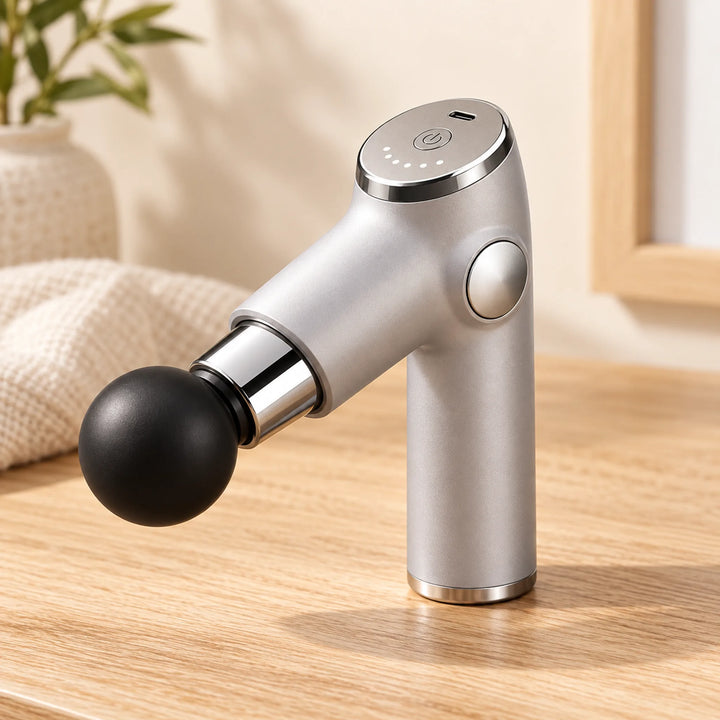 Compact Massage Gun — turn gray