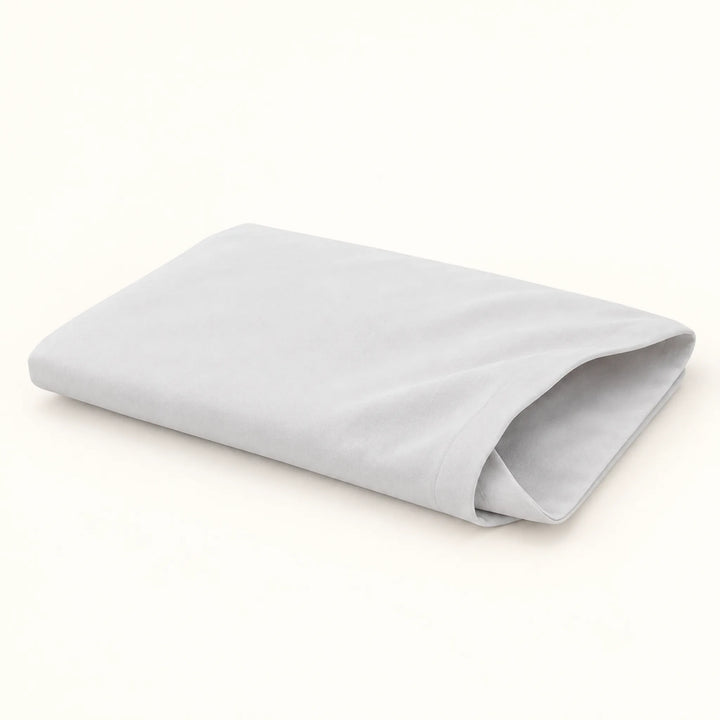 Smooth Pillow Cover — King &amp; Queen, Cover Only — gray cover