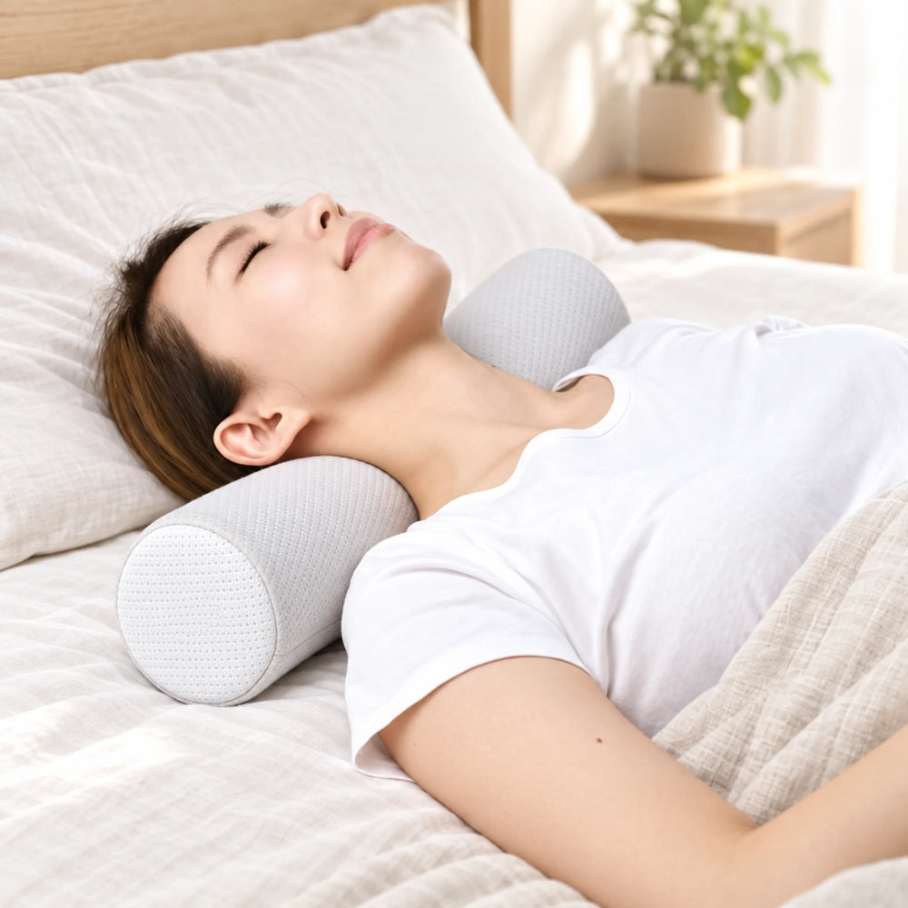 Compact Neck Roll Pillow — neck rest