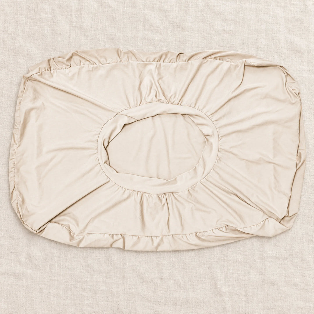 Contour Sleep Pillow Cover — Cover Only — oatmeal
