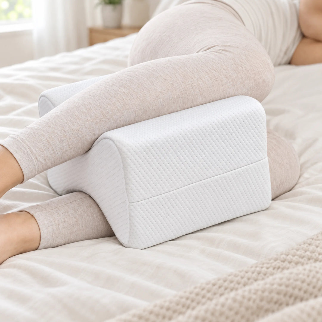 Contoured Side-Sleeper Knee Pillow — side rest